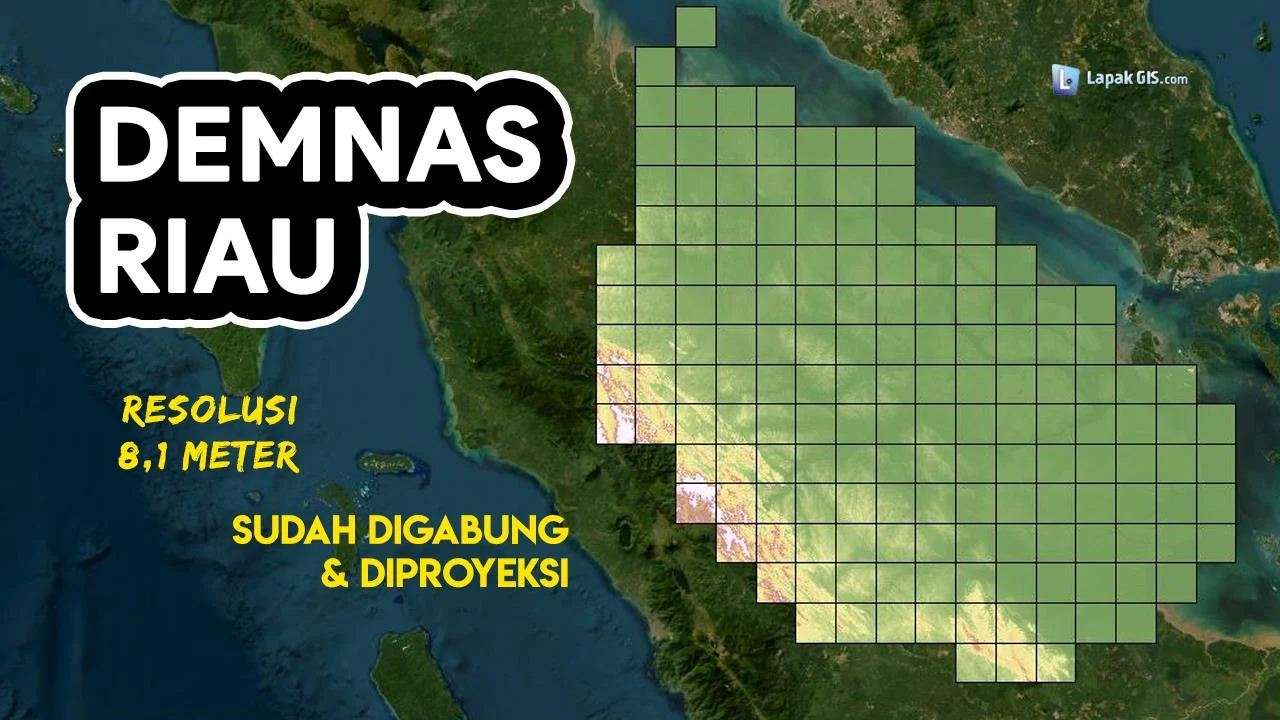 DEM Nasional (DEMNAS) Provinsi Riau Terbaru