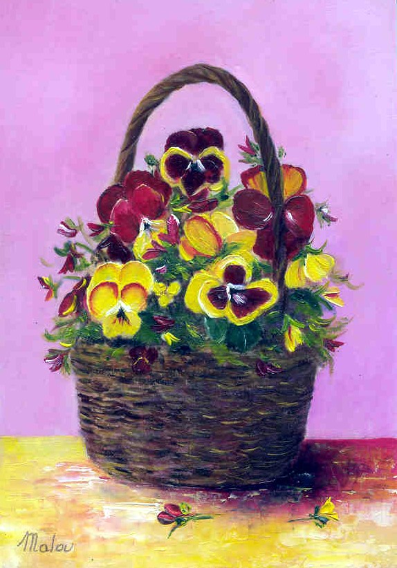 Corbeille aux pensées