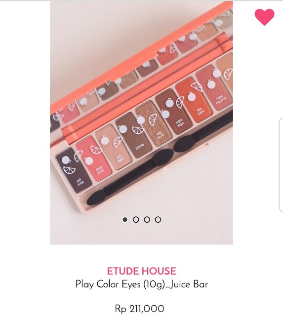 Etude House Play Color Eyes Juice Bar