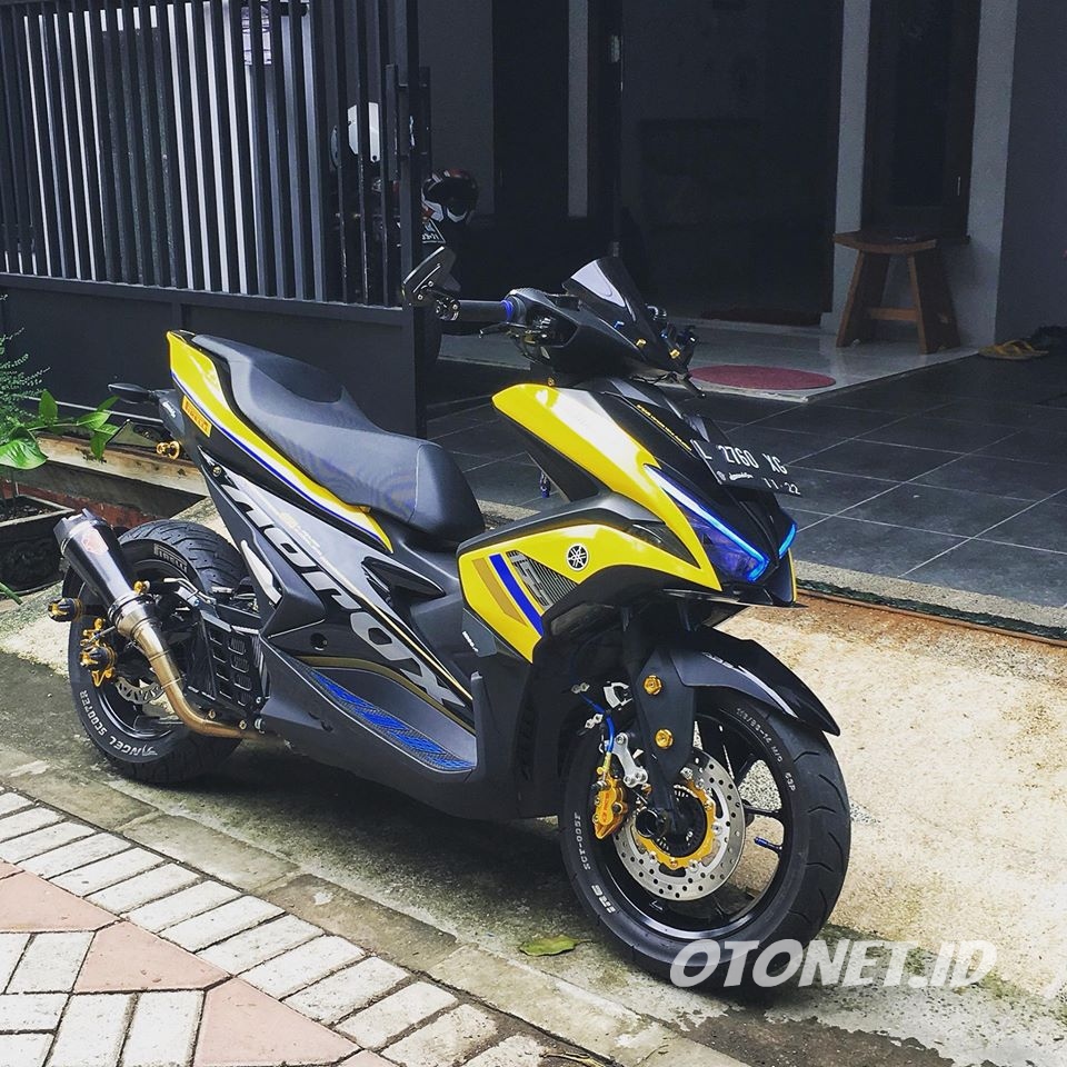 100 Foto Modifikasi Yamaha Aerox 155 Keren Abis 