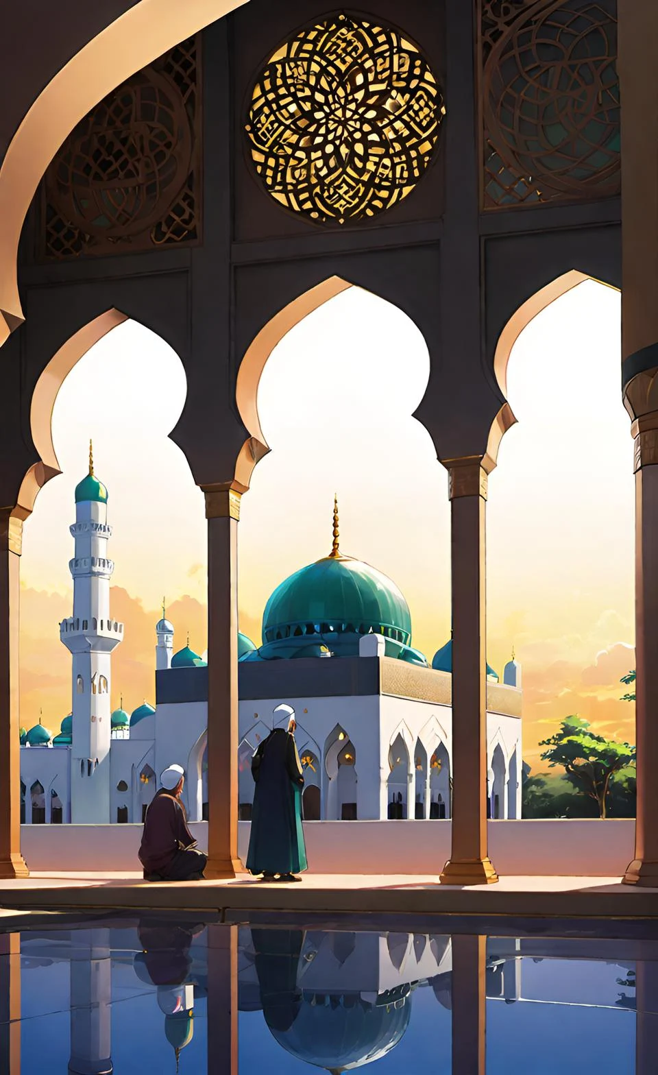 مساجد رمضانية خلفيات شاشة للجوال
