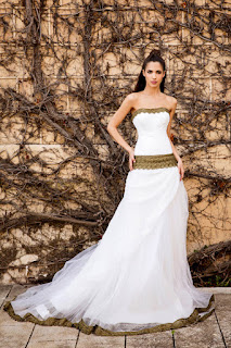 Vestidos de Novia Dorados