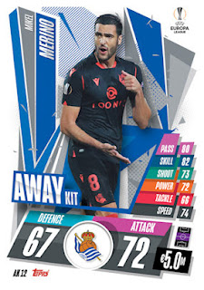 Topps Match Attax Extra 2020-2021 Real Sociedad de Fútbol Set