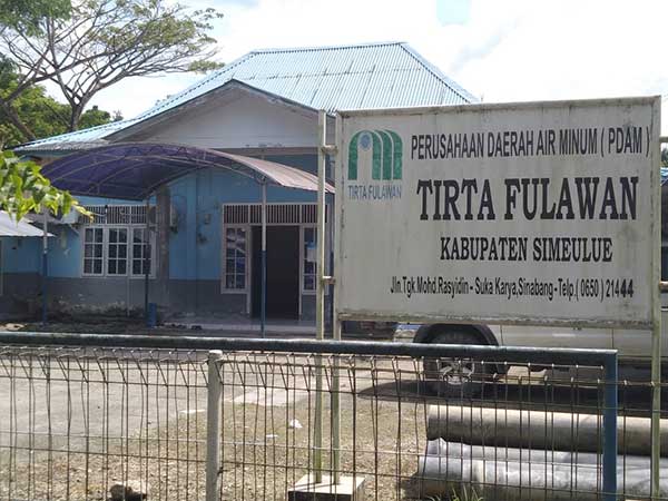 Alamat Kantor PDAM Tirta Fulawan Sefoyan Kab Simeulue