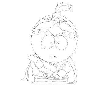 #1 Stan Marsh Coloring Page