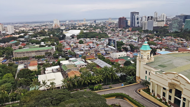 city view from a room at Waterfront Cebu City Hotel and Casino (Lahug)