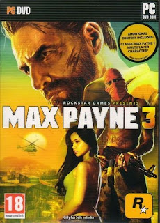 Max Payne 3 PC DVD Front Cover
