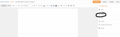 cara menjadwal postingan di blogspot