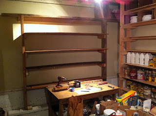 plans for wooden utility shelves