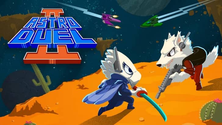 Astro Duel 2 está disponível gratuitamente para PC na Epic Games Store