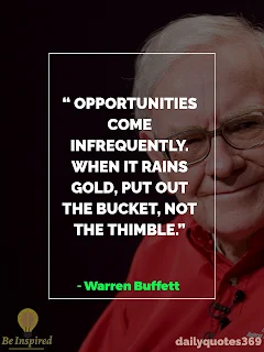 warren buffett quotes on success and money