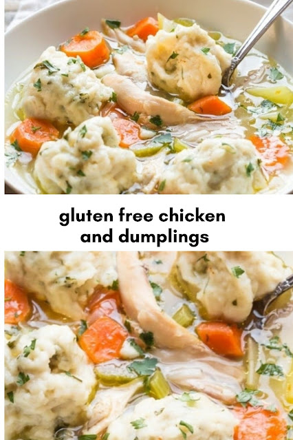 Best Ever Gluten Free Chicken and Dumplings!