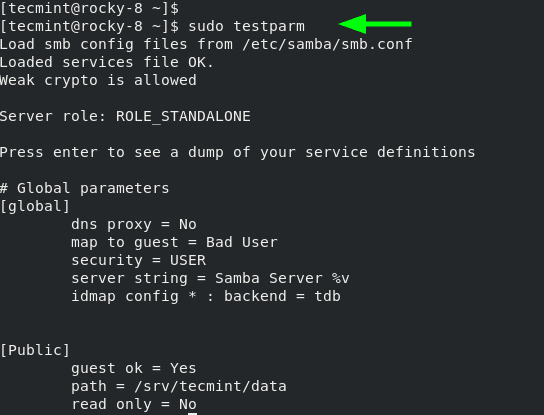 Verify-Samba-Configuration