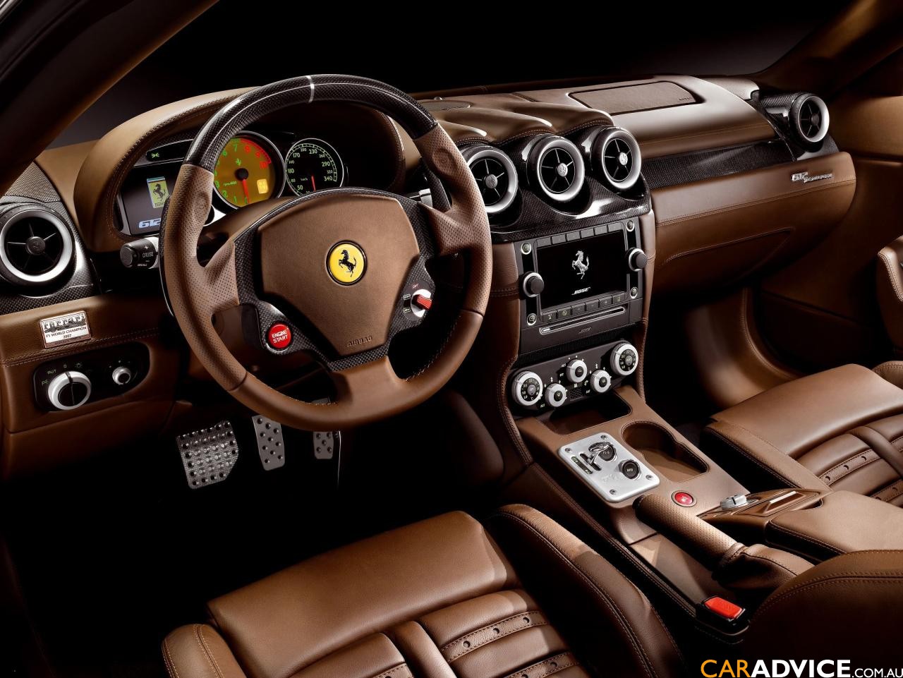 Ferrari 458 interior