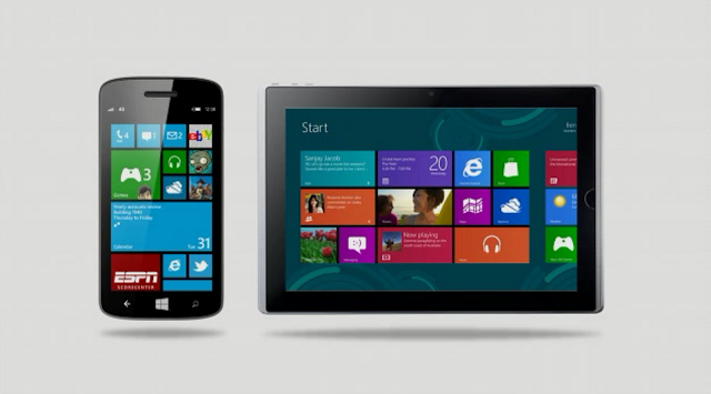 Windows Phone 7.8 dan 8 