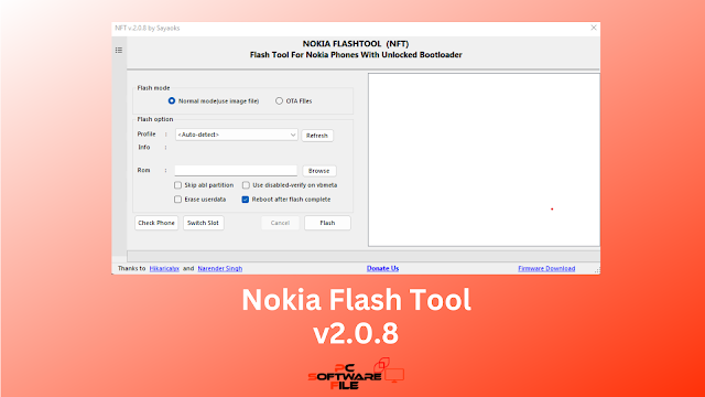 Nokia Flash Tool v2.0.8 Latest Version 2023 Download