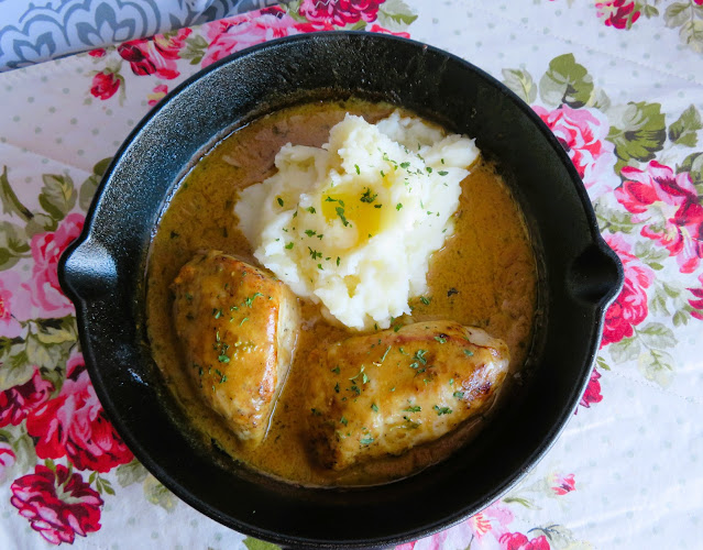 Creamy Dijon Sauced Chicken