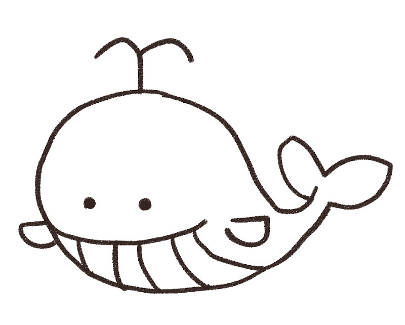 クジラのイラスト ゆるかわいい無料イラスト素材集 クジラのイラスト ゆるかわいい無料イラスト素材集