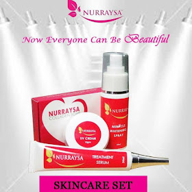 skincare set nurraysa beauty