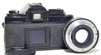 Nikon FG (Black) Body #383, Nikon Series E 50mm 1:1.8 #201