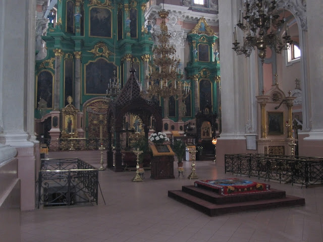 Orthodox church interior