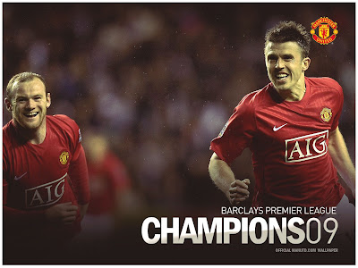manchester united wallpapers Michael Carrick, wayne rooney