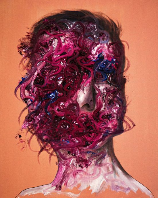Kim Jakobsson artstation arte pinturas óleo macabras surreais rostos distorcidos sombrio terror