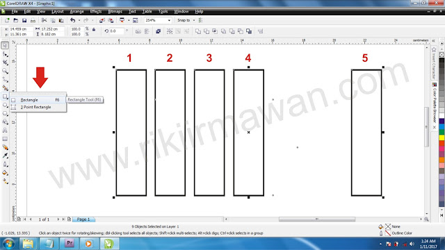 tutorial coreldraw - cara membuat logo im3