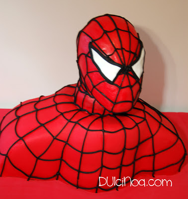 Tarta Spiderman 3D