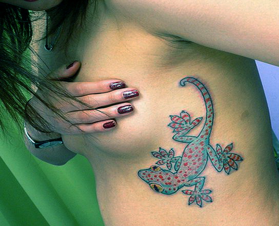 Lizard - Gecko Tattoos Design