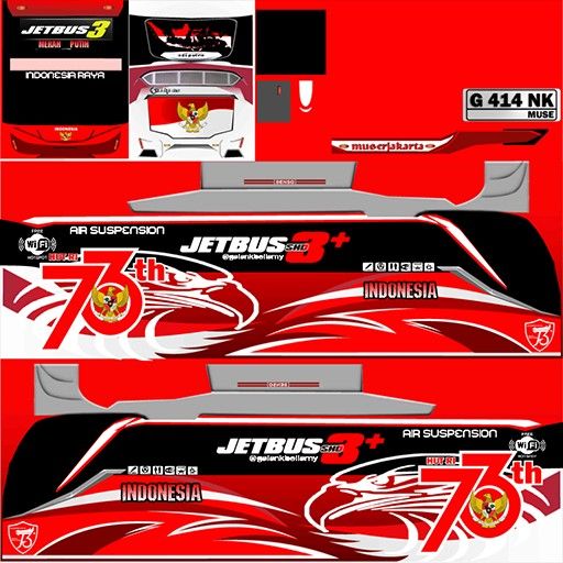 livery bussid shd jernih terbaru jetbus 3 indonesia