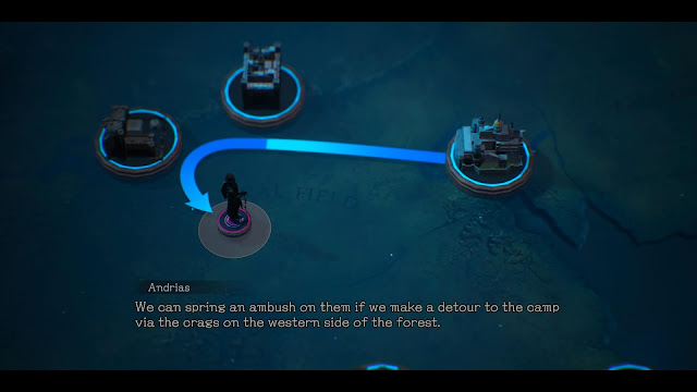 Los mapas de inicio de misión nos hacen introducirnos más en el concepto estratégico del juego.
