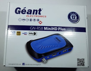 Geant RS 8 MiniHD Plus V 2.60 تحديث 