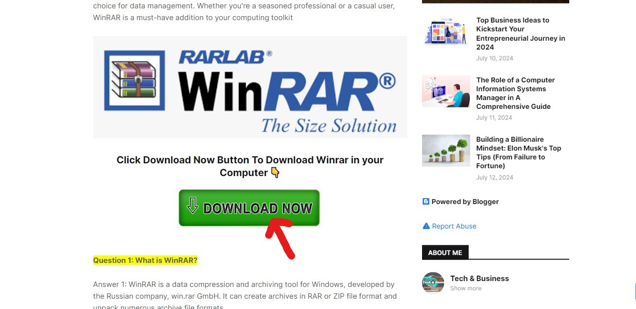 Download Winrar Free Latest Verison [2024] For Windows 7,8,10,and 11