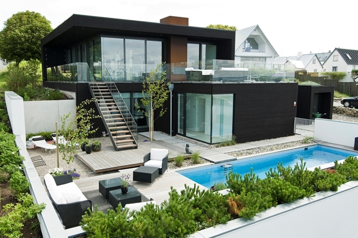 World Of Architecture: Modern Beach House With Minimalist Interior 