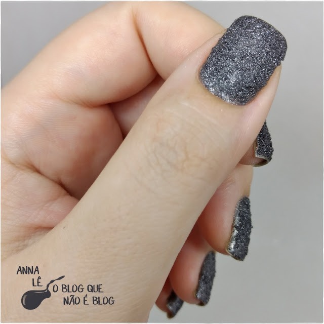 Elevado Cora Esmalte Textura Liquid Sand Coleção Concreto