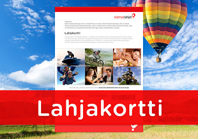  Elämyslahjat lahjakortti