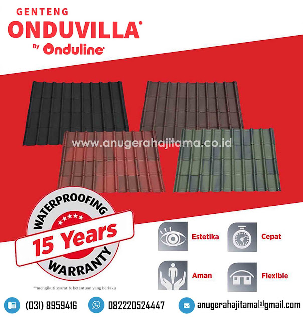 Harga Atap Onduvilla Per M2