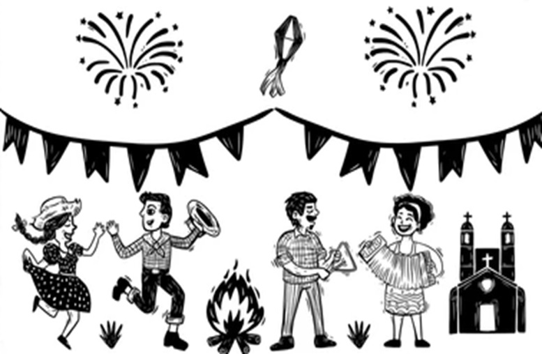 10 Atividades de Festa Junina para colorir em 2023