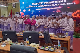 Sidang Paripurna Istimewa HUT Kabupaten Pelalawan Ke-24,  DPRD Pelalawan Sahkan 321 Perda