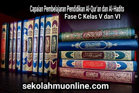 Capaian Pembelajaran Pendidikan Al-Qur’an dan Al-Hadits Fase C kelas V dan VI