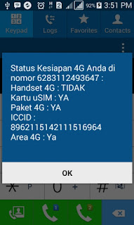 Cek nomor HP sendiri