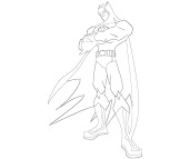 #7 Batman Coloring Page