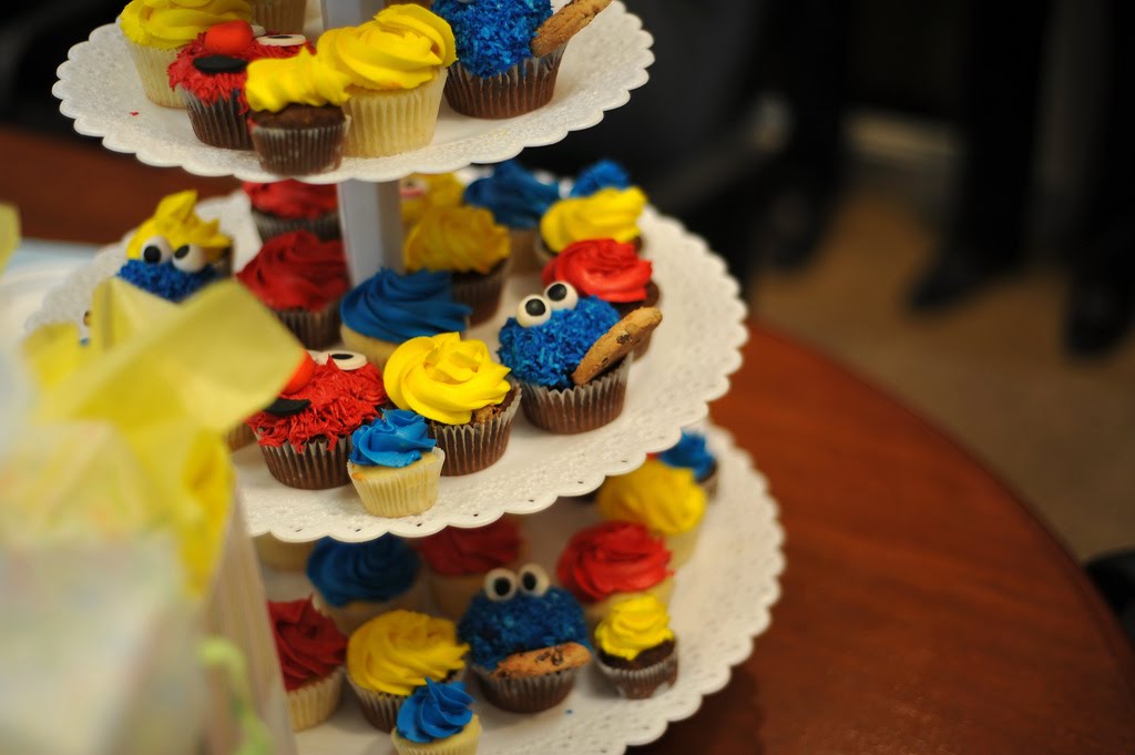 sesame street cupcakes. Sesame Street Cupcakes