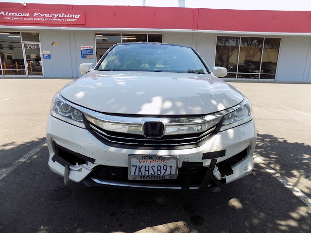 2017 Honda Accord- Prior to repairs done at Almost Everything Autobody