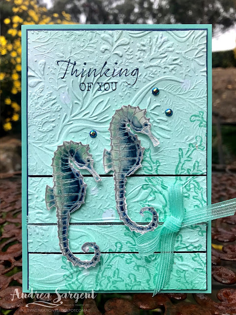 Coastal Cabana Seaside Notions Stampin Up card, Andrea Sargent, Independent Stampin Up Demonstrator, South Australia