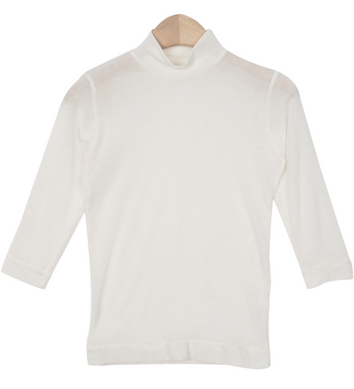 Slim Fitted Three Quarter Sleeved T-Shirt