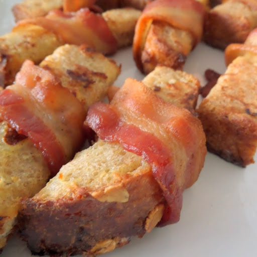 Bacon Wrapped French Toast