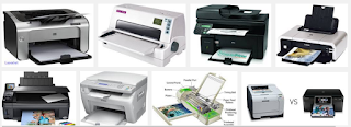 kelebihan dan kekurangan printer inkjet, laserjet, Dotmatrix, 