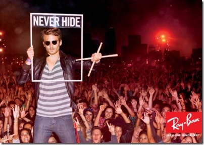 Ray Ban Never Hide - Drummer